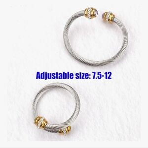 10items/$10 Elegant Silver and Gold Women's Jewelry Set